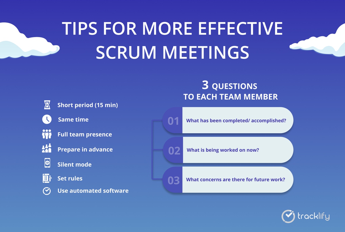 Tips for more effective scrum meetings